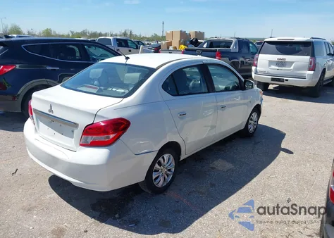2018 Mitsubishi Mirage G4 Es from USA, damaged, VIN ML32F3FJ7JHF12100